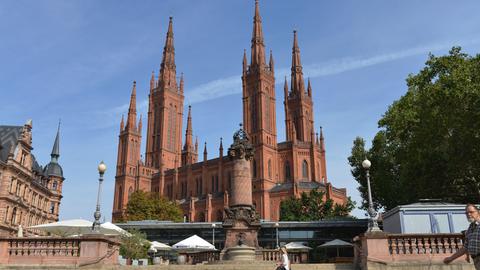 Die Marktkirche in Wiesbaden