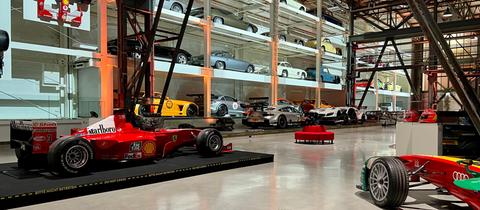 Autos im Museum