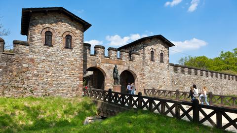 Das Römerkastell Saalburg