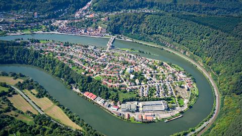 Neckarschleife bei Hirschhorn