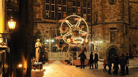 Weihnachtsmarkt Marburg Riesenrad