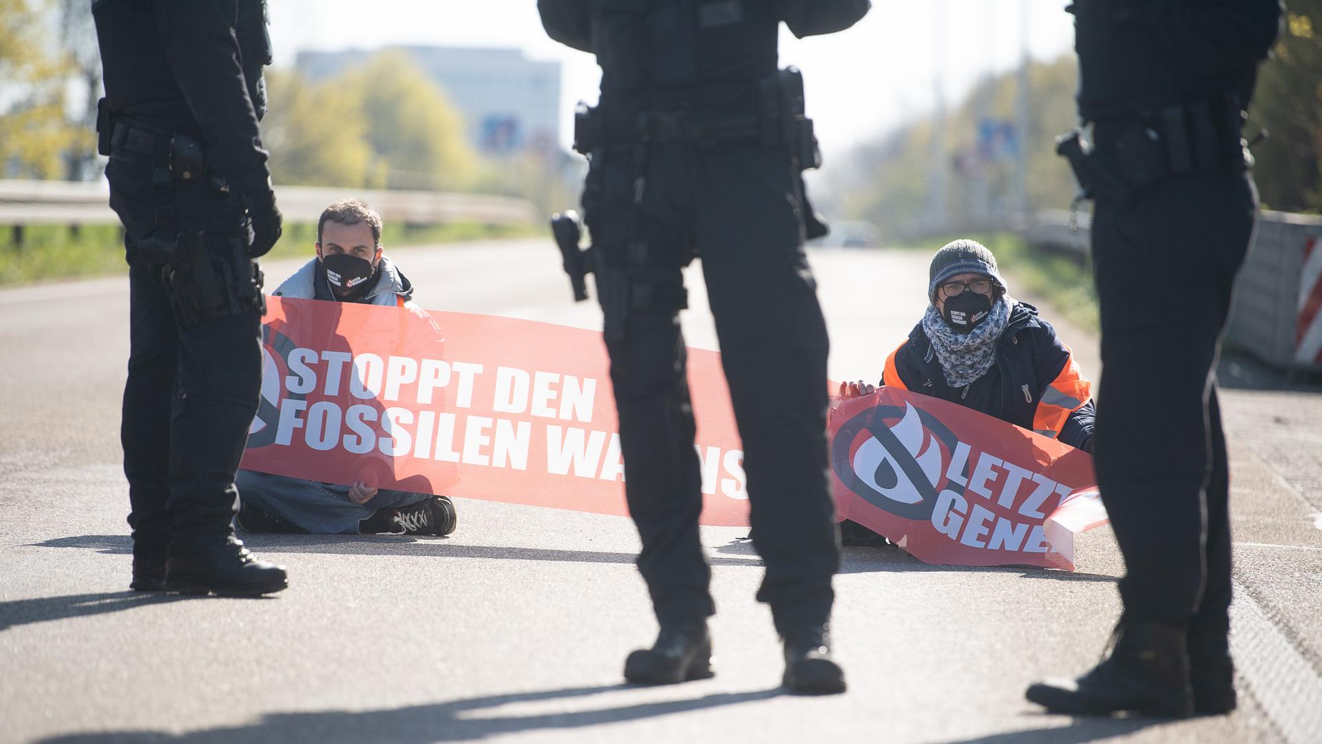 “Letzte Generation“: Hessischer Justizminister hält Terroranklagen gegen Klima-Aktivisten für möglich