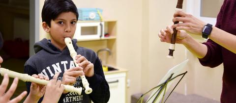 Die Flöte als Instrument der Erziehung