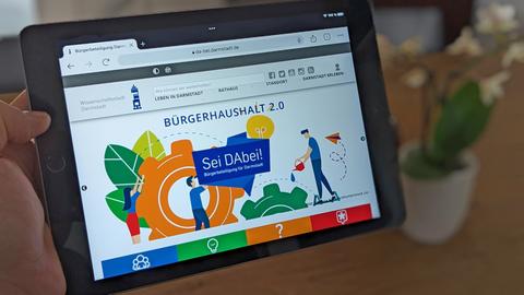 Darmstadt hat ein digitales Portal für Bürgerbeteiligung.