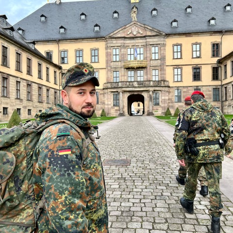 Bundeswehr-Gelöbnis Fulda Vittorio Chisari