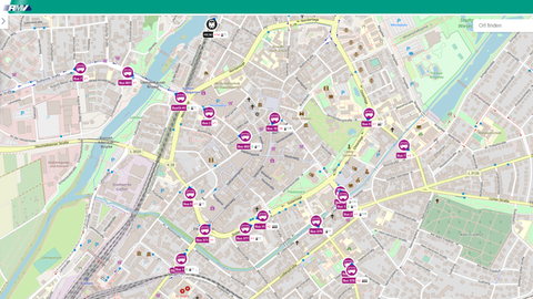 RRMV-App mit Echtzeit-Verkehrsdaten von Bussen aus Gießen