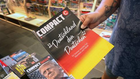 Keine Scheu vor rechtsextremen Parolen: Das Compact Magazin
