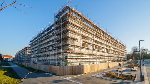 Wohnungsbauprojekt in der Darmstädter Lincoln-Siedlung