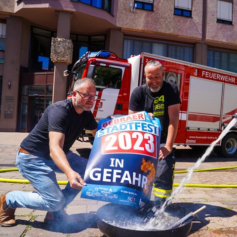 Wette um Freiwillige Feuerwehr in Bebra