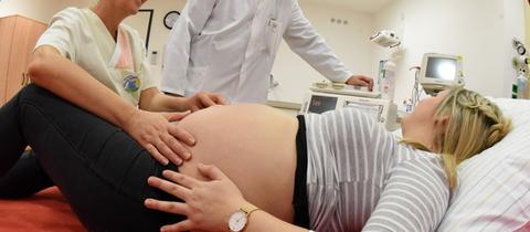 schwangere Frau Ultraschall