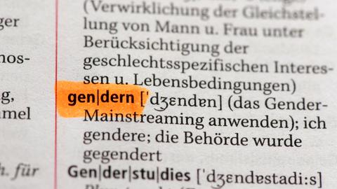 Gendern: Eintrag im Duden