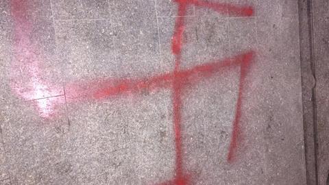 Hakenkreuz-Schmierereien in Schlitz