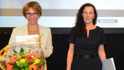 Preisträgerinnen Petra Boberg und Christine Rütten