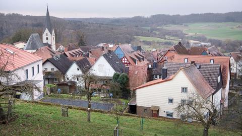Blick auf Homberg (Ohm)