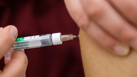 Symbolbild: Masernimpfung