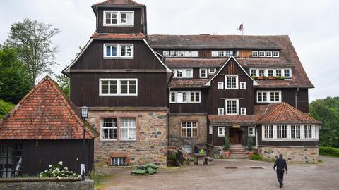 Gebäude der ehemaligen Odenwaldschule in Heppenheim