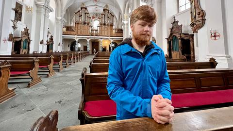 Peter Roberg absolviert im Kloster Frauenberg in Fulda ein Freiwilliges Ordensjahr