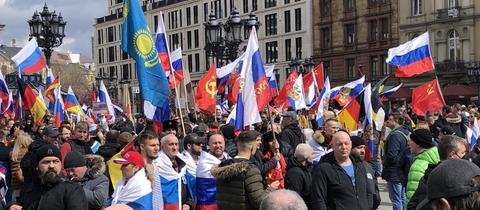 Prorussische Demonstranten