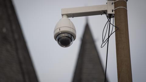 Videoüberwachung am Frankfurter Mainufer