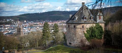 Blick auf Marburg