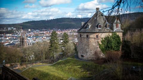 Blick auf Marburg