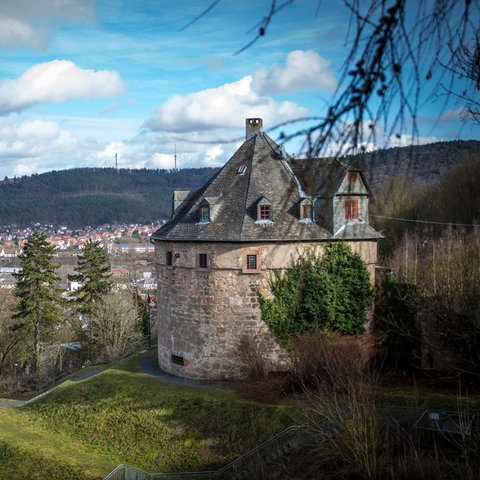 Blick auf Marburg