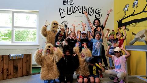Ausstellung Kinder-Akademie Fulda zu "Die Bumbos"