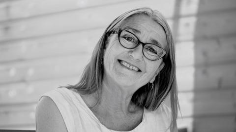 Birgit Vanderbeke - Schwarz-Weiß-Aufnahme
