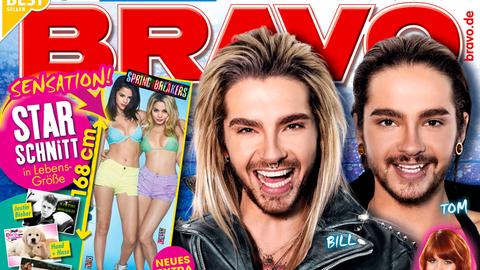 Bravo-Cover von 2013 mit Tokio Hotel auf dem Cover