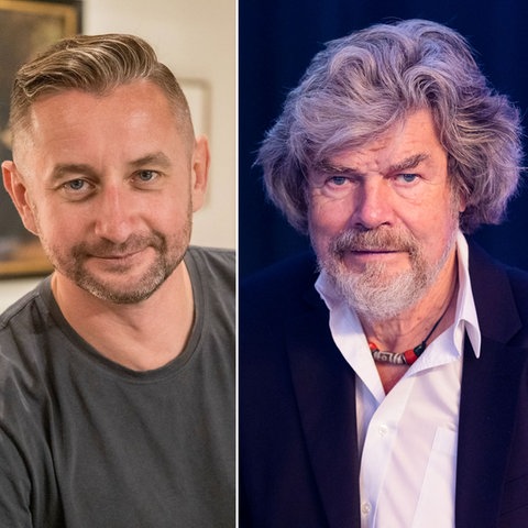 3er Kombo mit Serhij Zhadan, Reinhold Messner und Wigald Boning