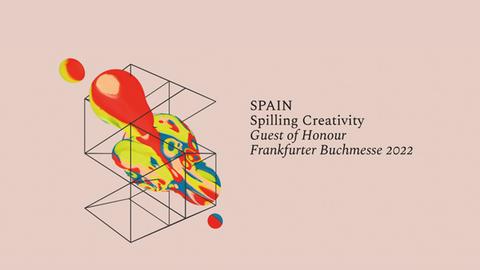 Das Motto Spaniens: "Spilling Creativity - Creatividad desbordante - Sprühende Kreativität".