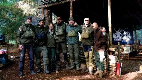 Justin Kay und sein Team von Bushcraft Wesertal