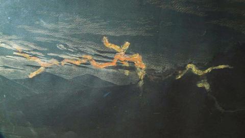 Caspar David Friedrichs Flusslandschaft erscheint in hell und dunkel sehr unterschiedlich