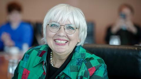 Claudia Roth (Bündnis 90/Die Grünen), Staatsministerin für Kultur und Medien,