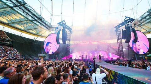 Coldplay-Konzert in Frankfurt