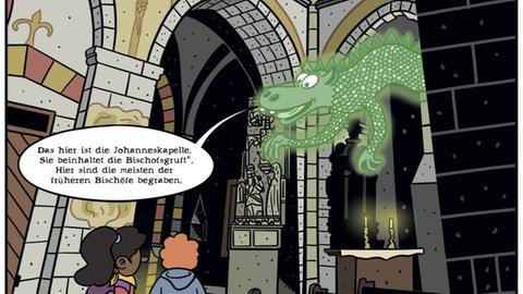 Comic Limburger Dom von Simon Schwartz