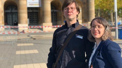 Michael und Stephanie Drewing vom Connichi-Team.