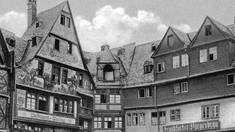 Haus Roseneck, Frankfurt historisch