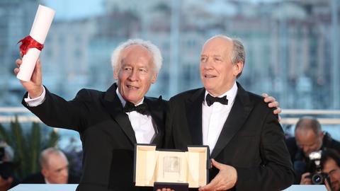 Die belgischen Regisseure Jean-Pierre Dardenne (li.) und Luc Dardenne