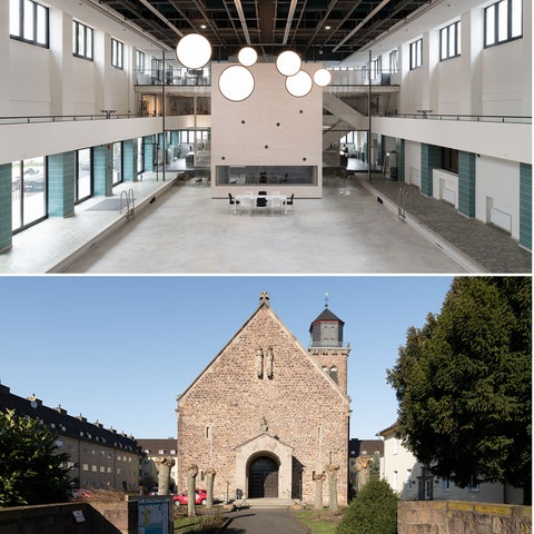 Documenta Standorte im Kasseler Osten: Ein ehemaliges Hallenbad, eine Kirche, die Haferkakaofabrik und eine Unterführung