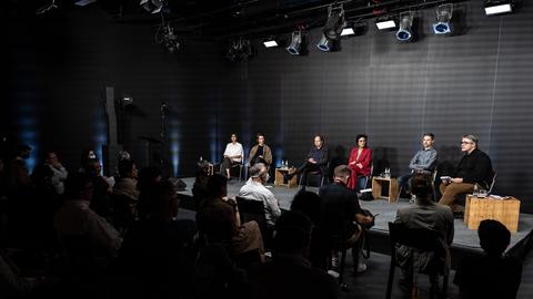 Das erste Panel zum Antisemitismus-Skandal auf der documenta 15.