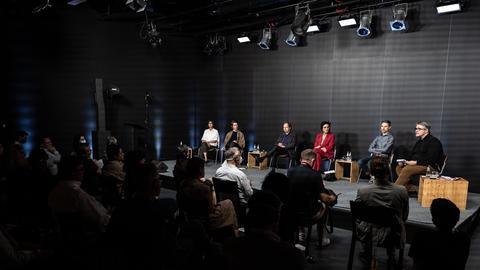 Das erste Panel zum Antisemitismus-Skandal auf der documenta 15.