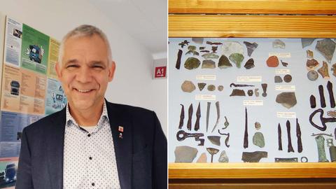 Eckhard Laufer und eine Schatzsammlung