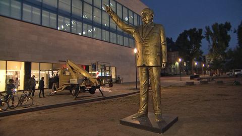 Erdogan-Statue in Wiesbaden