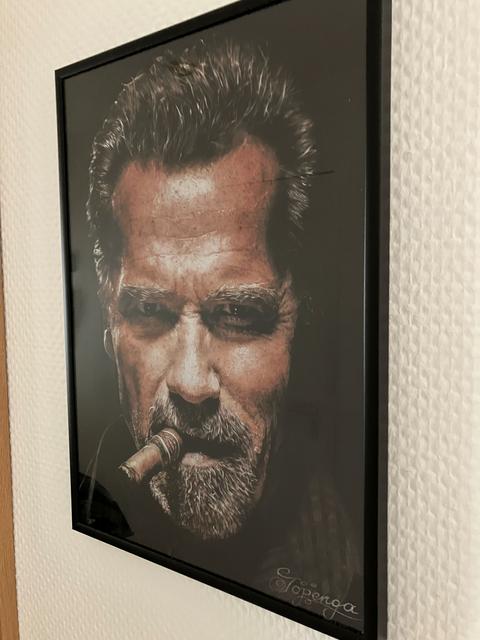 Fotorealistisches Bild von Arnold Schwarzenegger