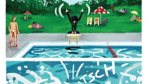 "Freibad": Graphic Novel von Paulina Stulin