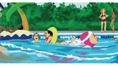 "Freibad": Graphic Novel von Paulina Stulin