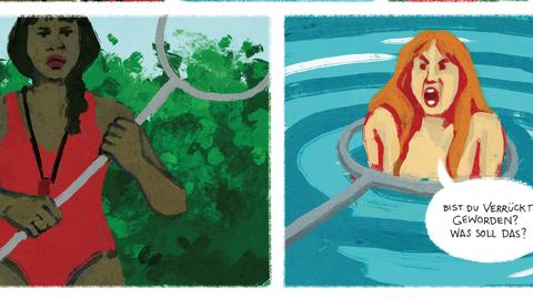 "Freibad": Graphic Novel von Paulina Stulin