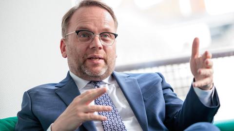 Timon Gremmels (SPD), hessischer Minister für Wissenschaft und Forschung, Kunst und Kultur.