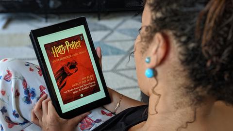 Harry-Potter auf dem E-Book-Reader